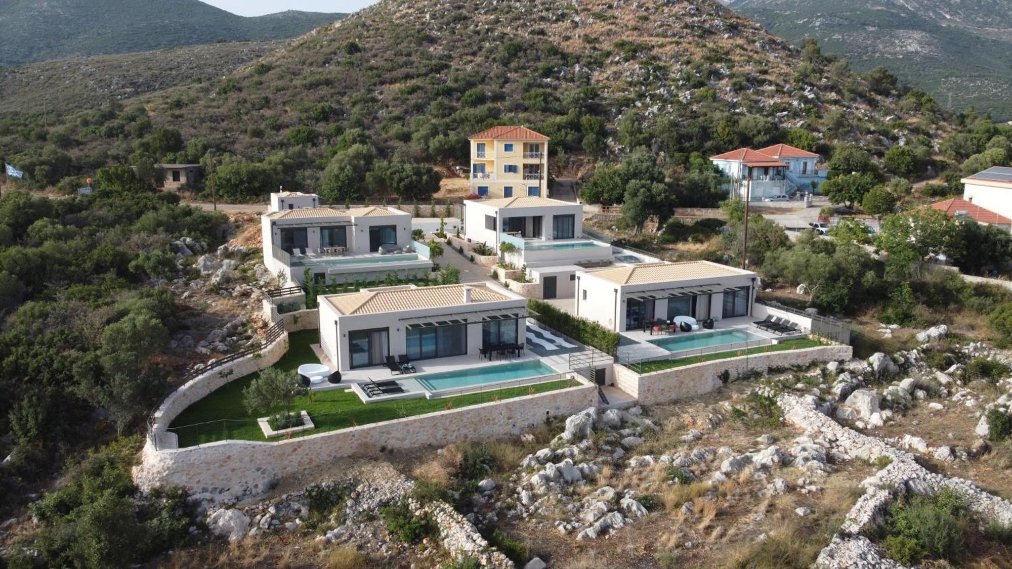 Gem Villas Luxury Sea View Karavádhos Zewnętrze zdjęcie